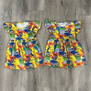 Sesame Street twin set - 3t/4t - EUC